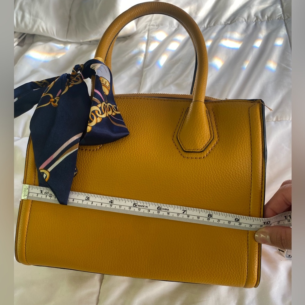 ALDO Yellow Satchel Handbag - Picture 5 of 9
